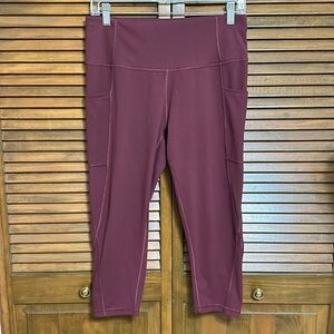 HealthyYoga Workout Gym Casual Side Pockets Pants Size L